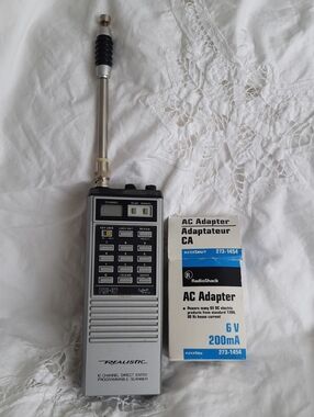 PRO 38 Realistic Scanner with AC Adapter